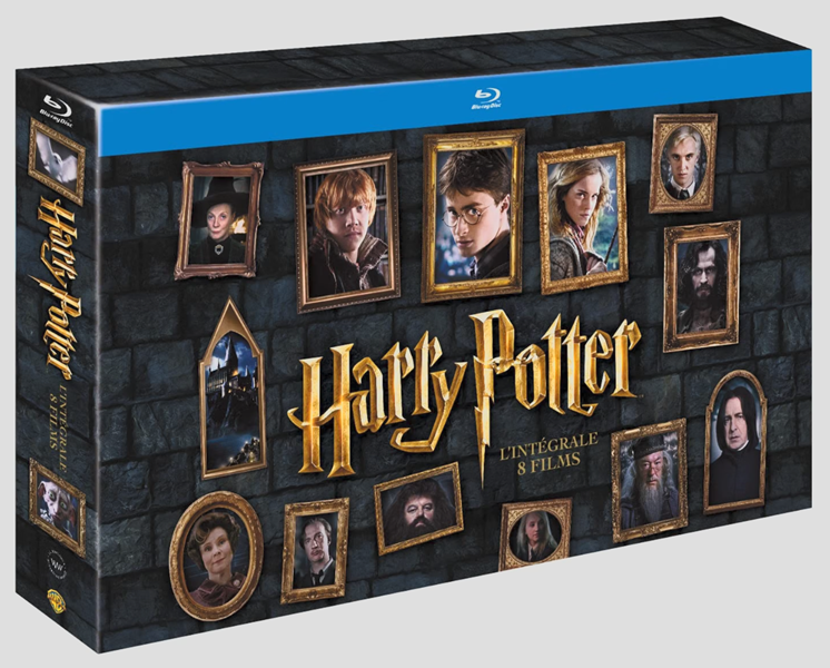 Coffret Harry Potter 8 films blu ray