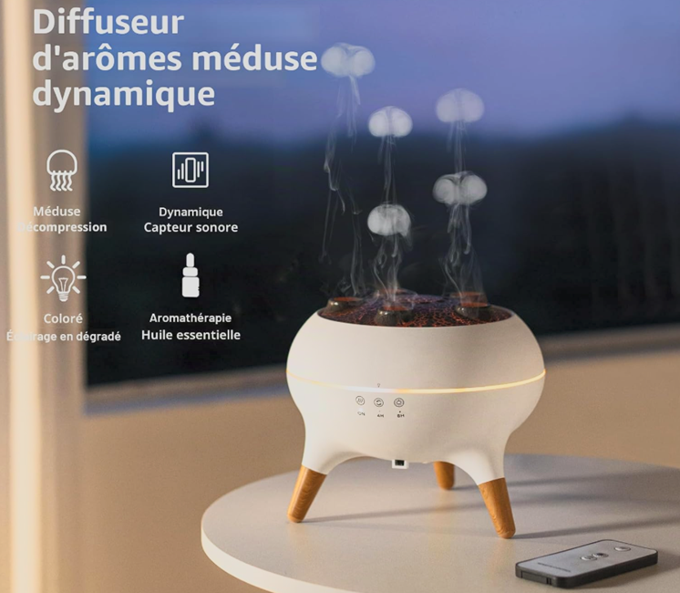 Diffuseur d'arômes de méduses dynamiques